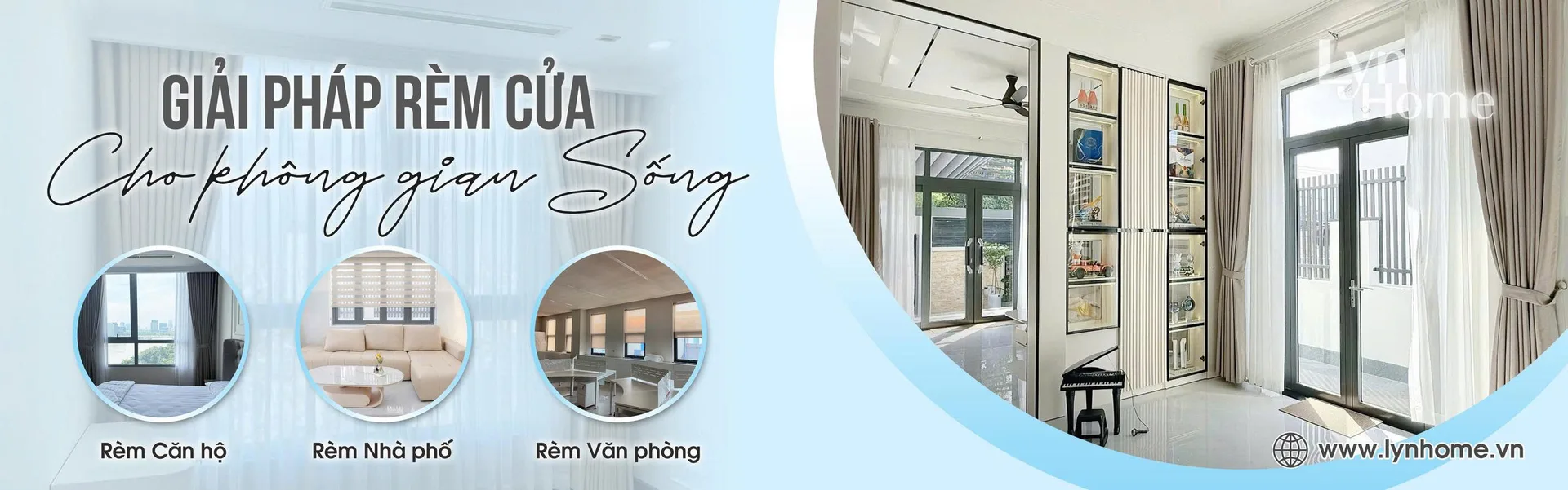 Chuyên tư vấn và thi công các loại rèm cửa