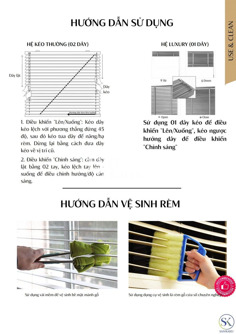 Rèm gỗ SKK - 22
