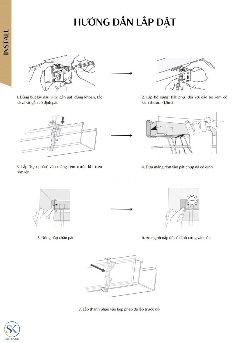 Rèm gỗ SKK - 21
