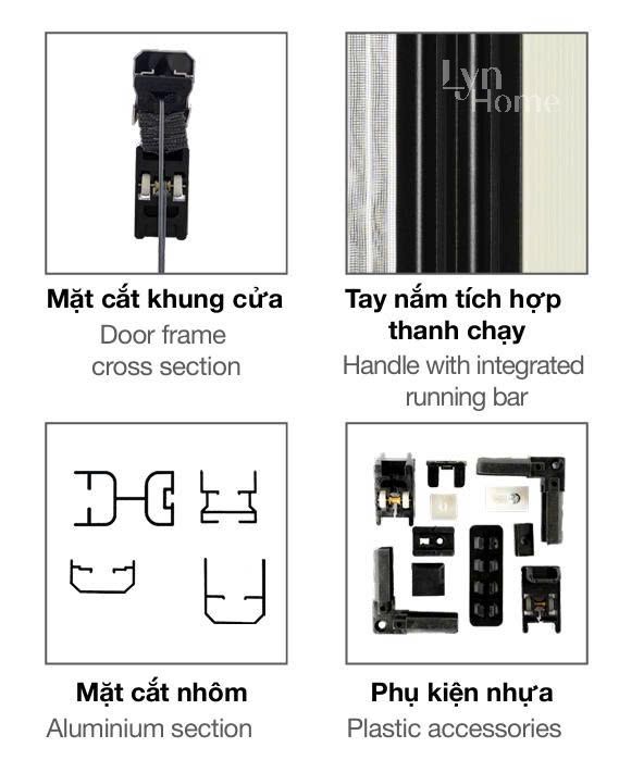 Bộ sưu tập cửa lưới Saigonwin - 3