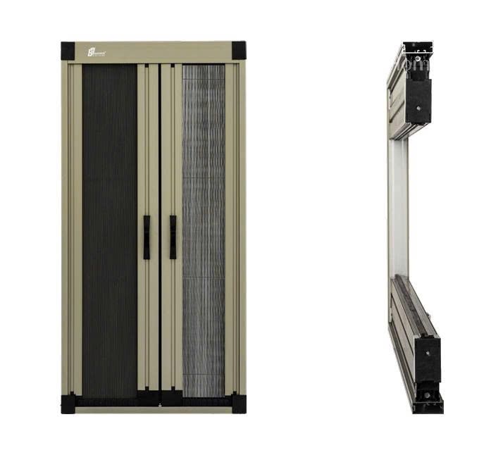 Cửa Lưới xếp xích hệ 40 - 2