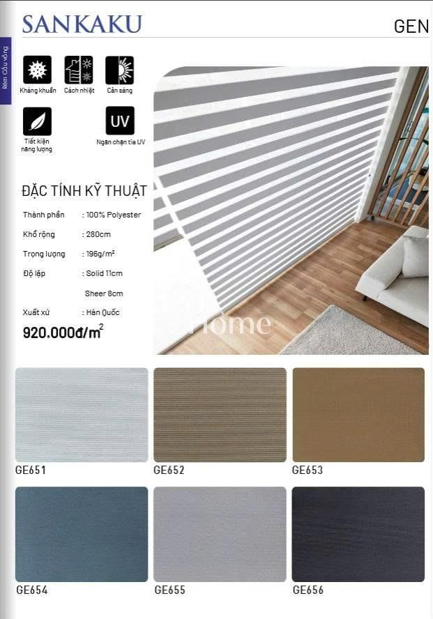 Rèm cầu vồng SKK - 9